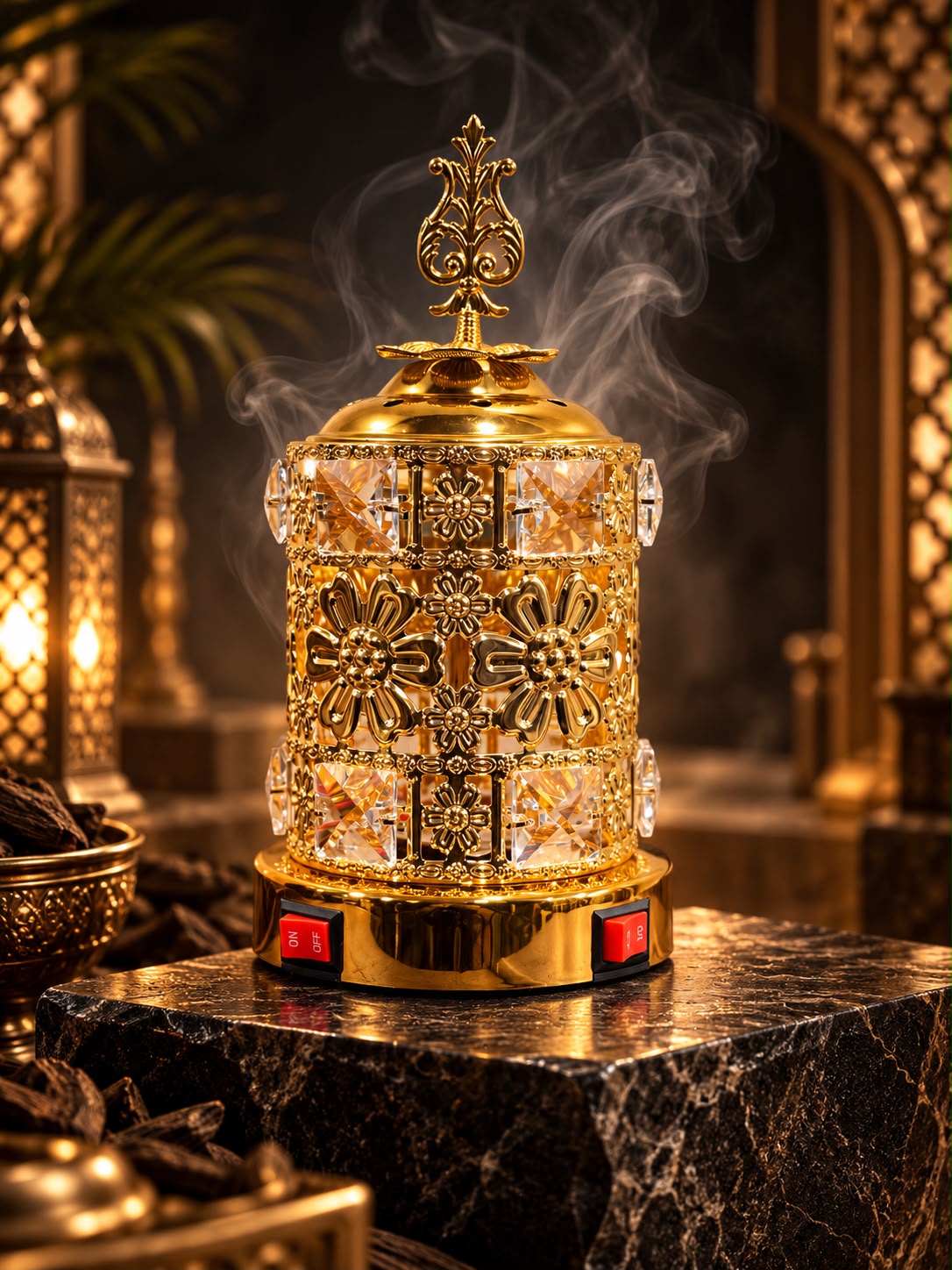 Luxe LED Electric Bakhoor Burner