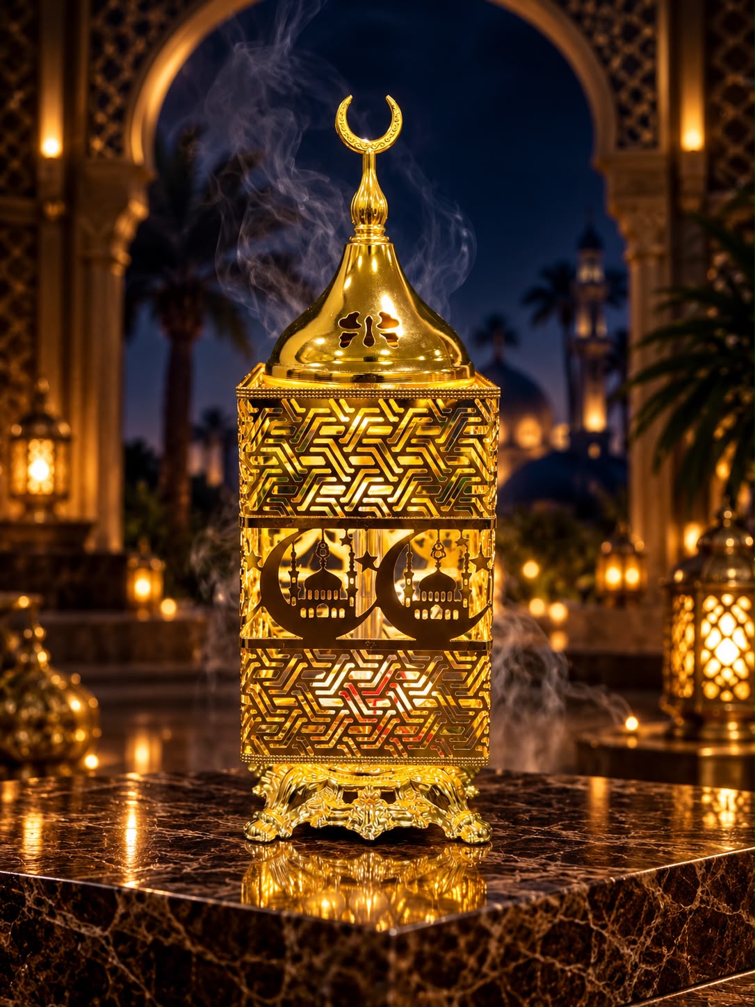 Premium LED Electric Bakhoor Burner
