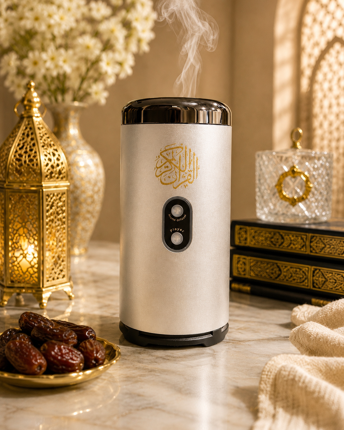 Wireless Bakhoor Burner with Quran Recitation