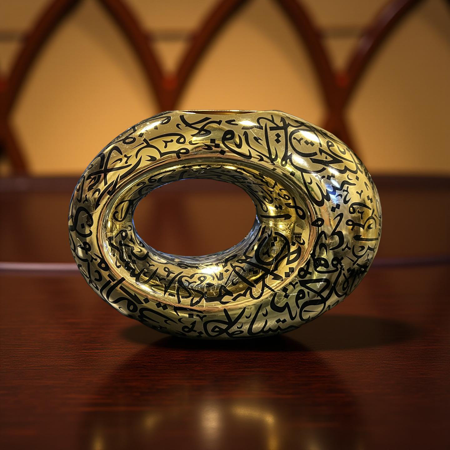 Dubai Museum Bakhoor Burner Uv Gold Plated Special Edition