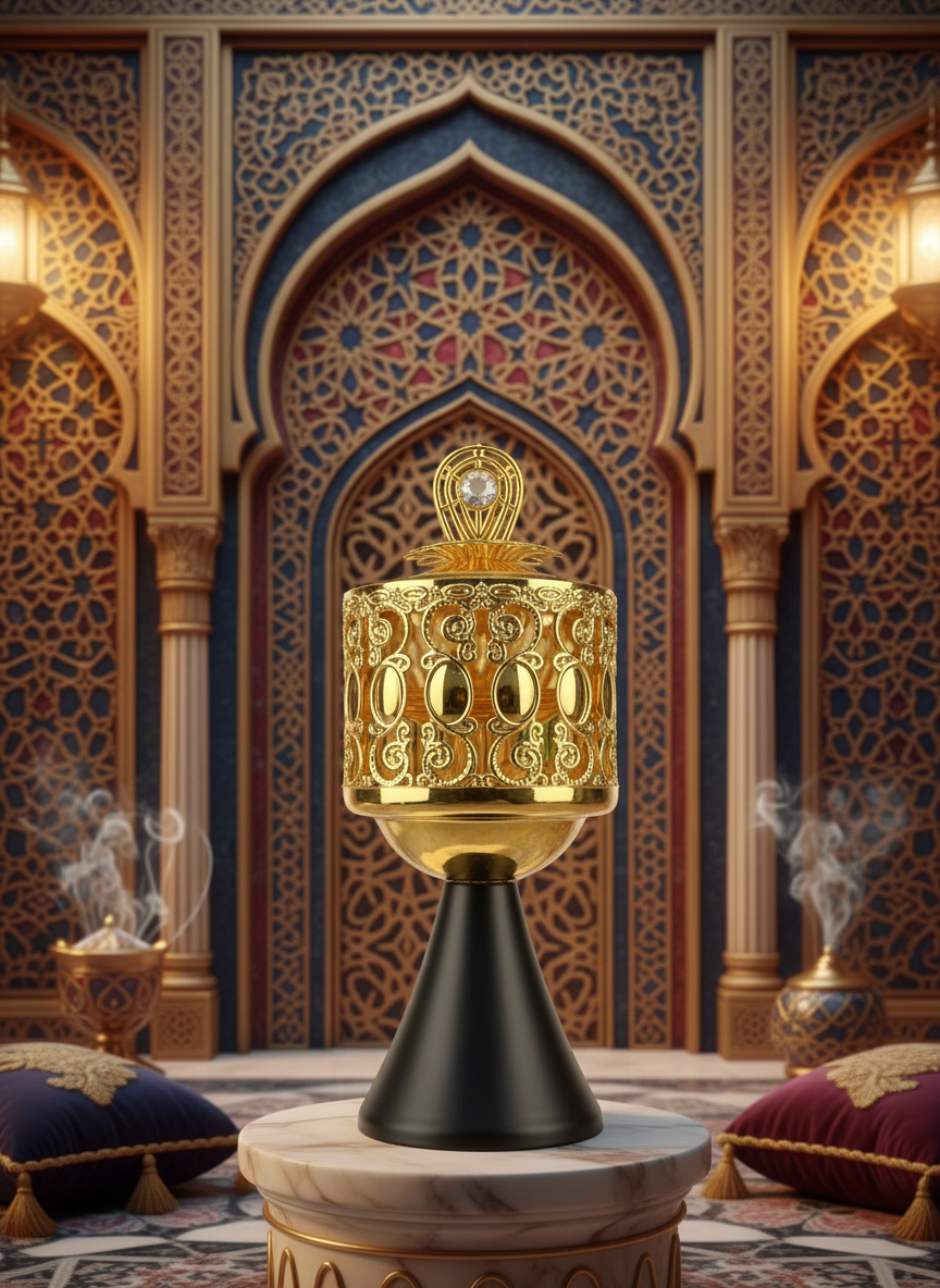 Golden Fancy Non Electric Bakhoor Burner