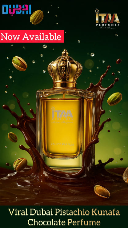 Viral Pistachio Kunafa Chocolate Perfume