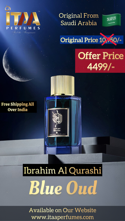 Ibraheem Al Qurashi Blue Oud Eau De Parfum Unisex