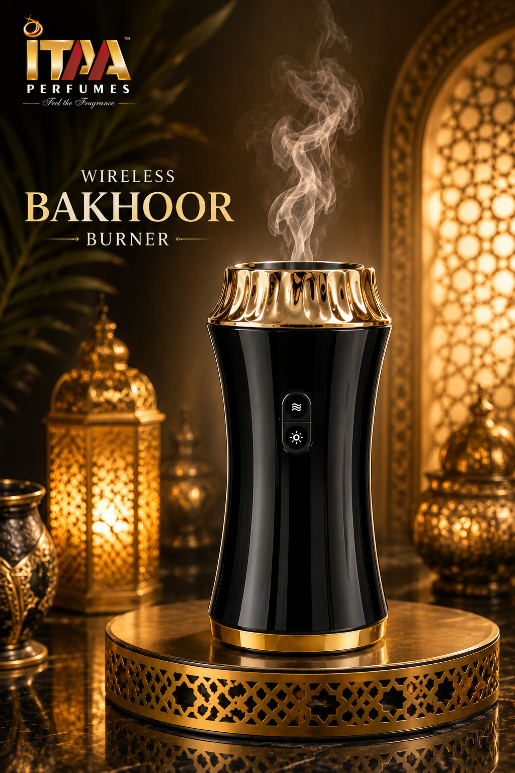Wireless Bakhoor Burner