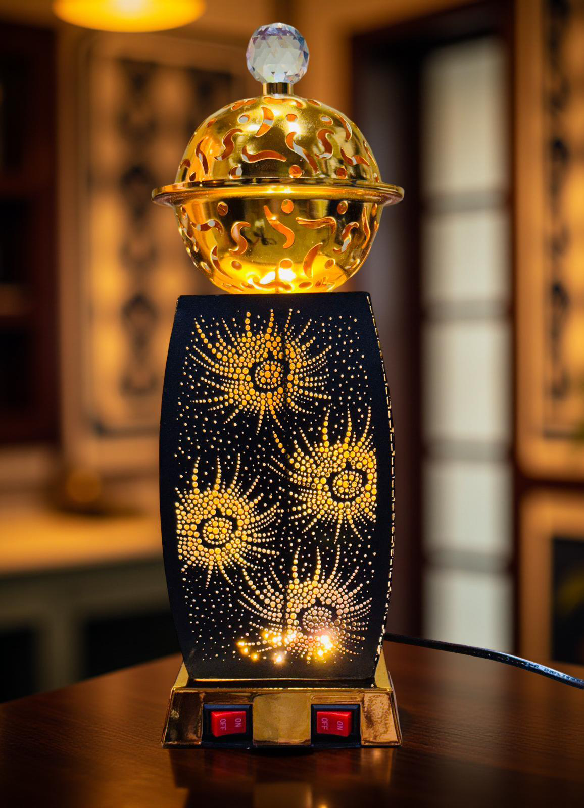 Luxury Electric Metal Burner