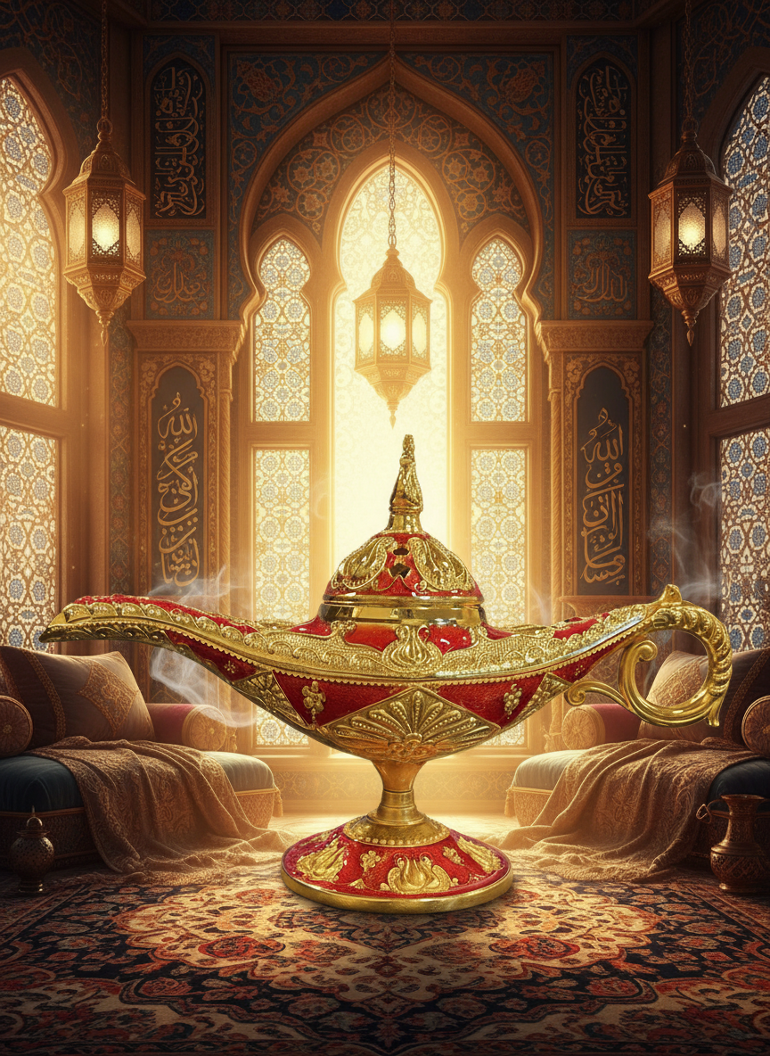 Aladdin Bakhoor Burner