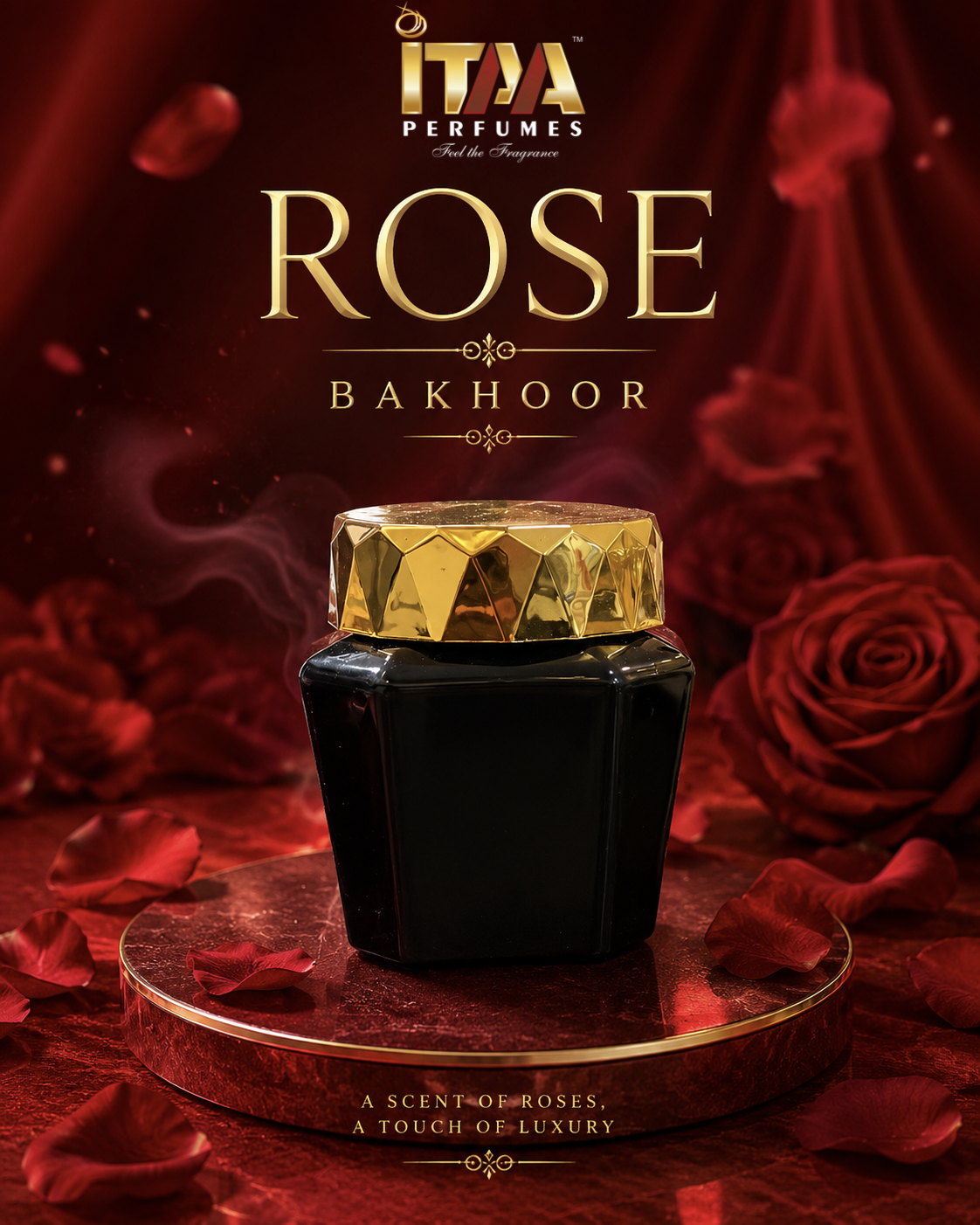 Rose Bakhoor Premium
