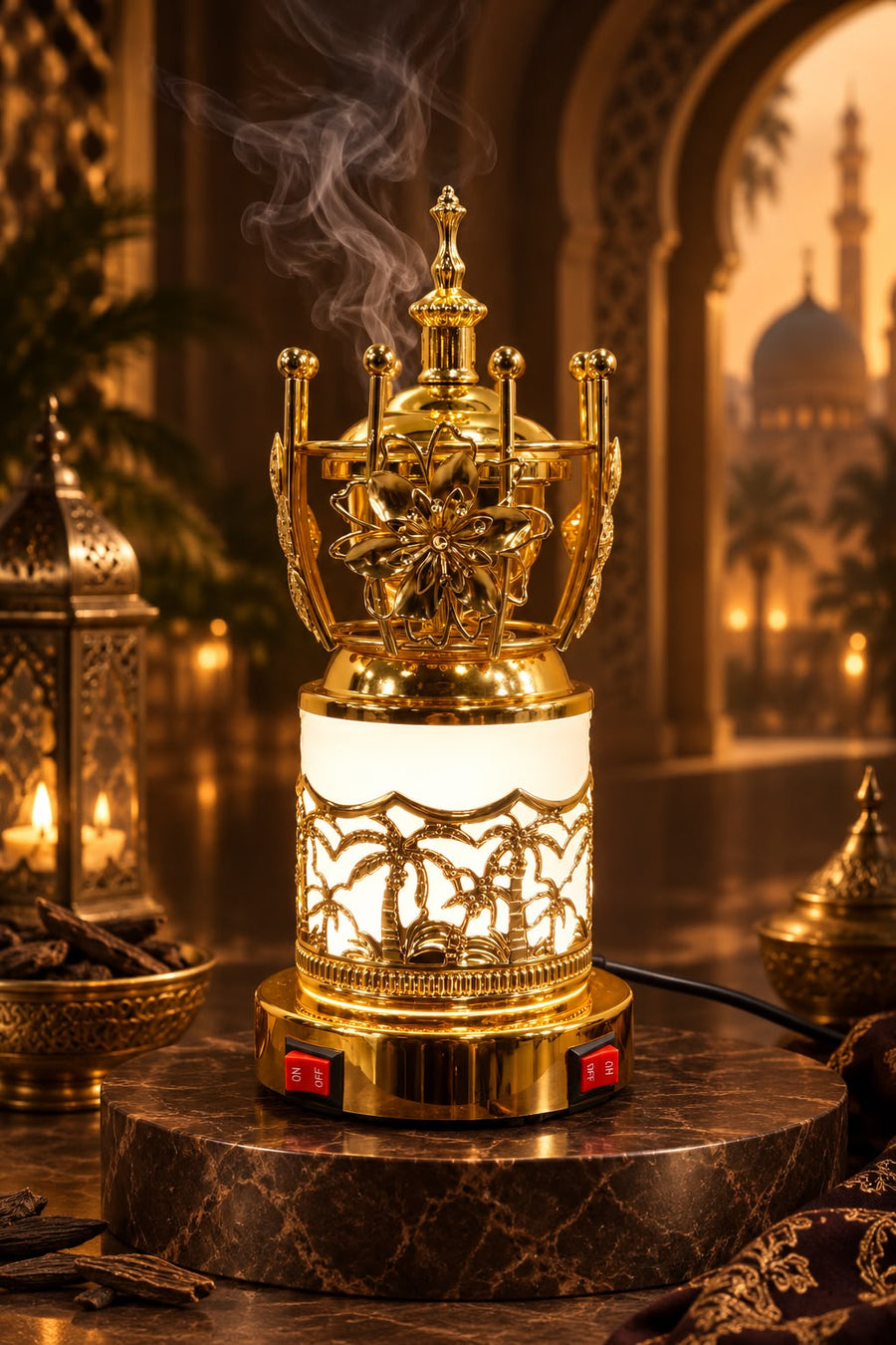 Royale LED Electric Bakhoor Burner