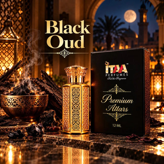 Black Oud Attar 12 ML - ITAA Perfumes