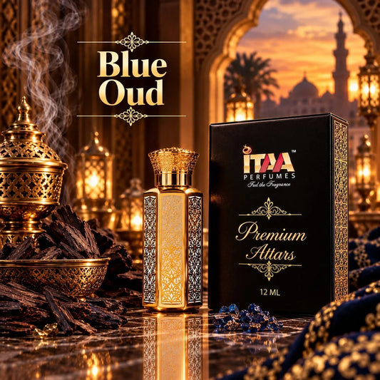 Blue Oud Attar 12 ML - ITAA Perfumes