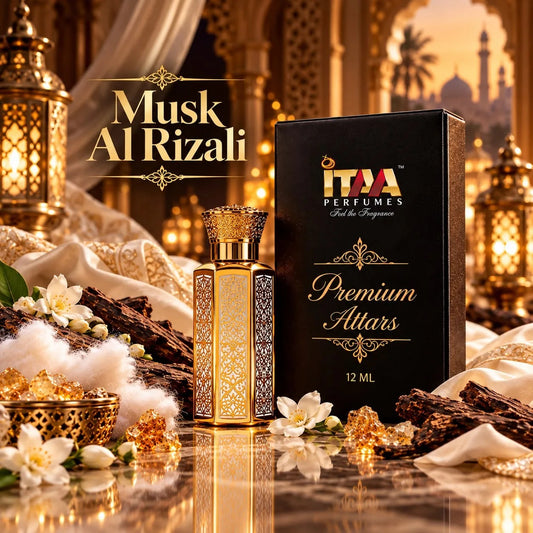 Musk Al Rizali Attar 12 ML - ITAA Perfumes