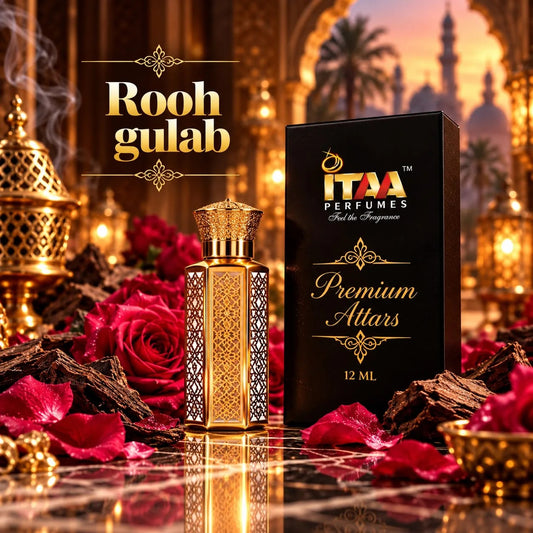Rooh Gulab Attar 12 ML - ITAA Perfumes