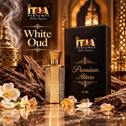 White Oud Attar 12 ML - ITAA Perfumes