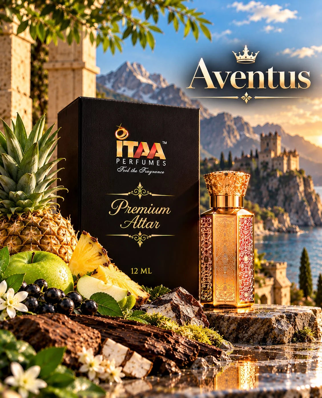 Aventus French Attar 12 ML - ITAA Perfumes