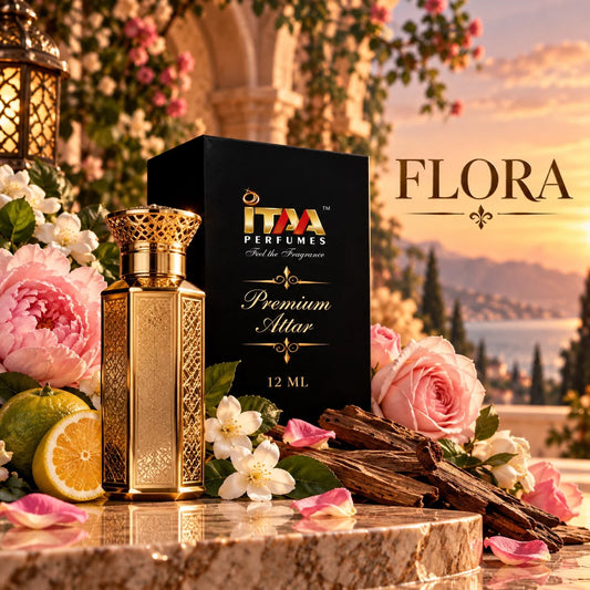 Flora French Attar 12 ML - ITAA Perfumes