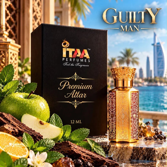 Guilty Man French Attar 12 ML - ITAA Perfumes