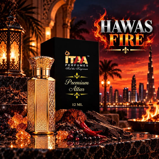 Hawas Fire French Attar 12 ML - ITAA Perfumes