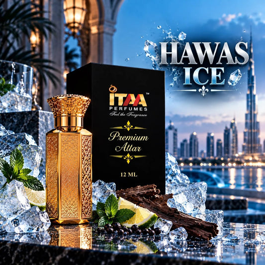 Hawas Ice French Attar 12 ML - ITAA Perfumes