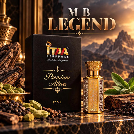 M B Legend French Attar 12 ML - ITAA Perfumes