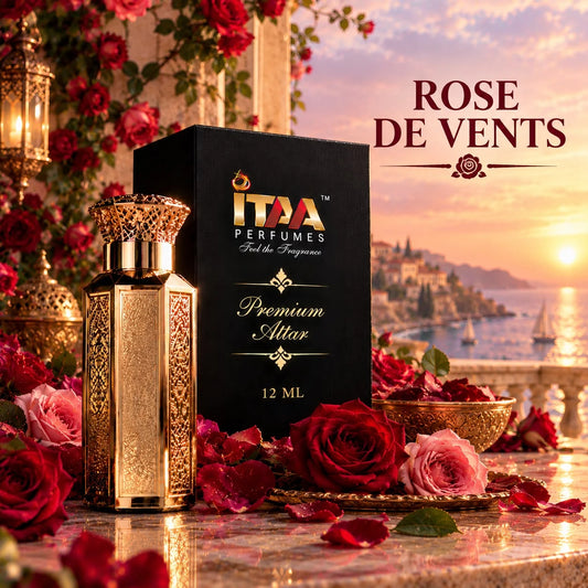 Rose de Vents French Attar 12 ML - ITAA Perfumes