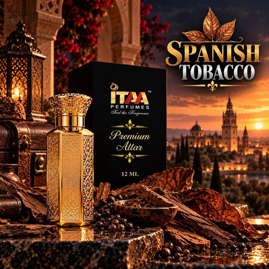 Spanish Tobacco French Attar 12 ML - ITAA Perfumes