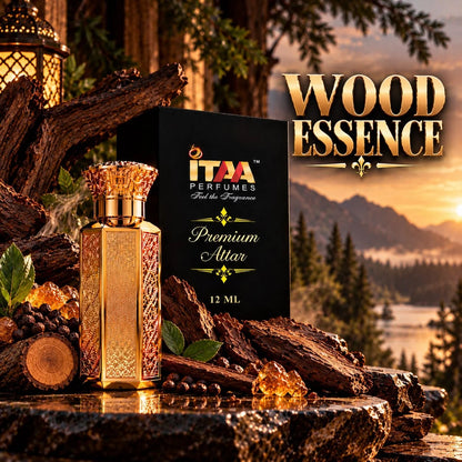 Wood Essence French Attar 12 ML - ITAA Perfumes